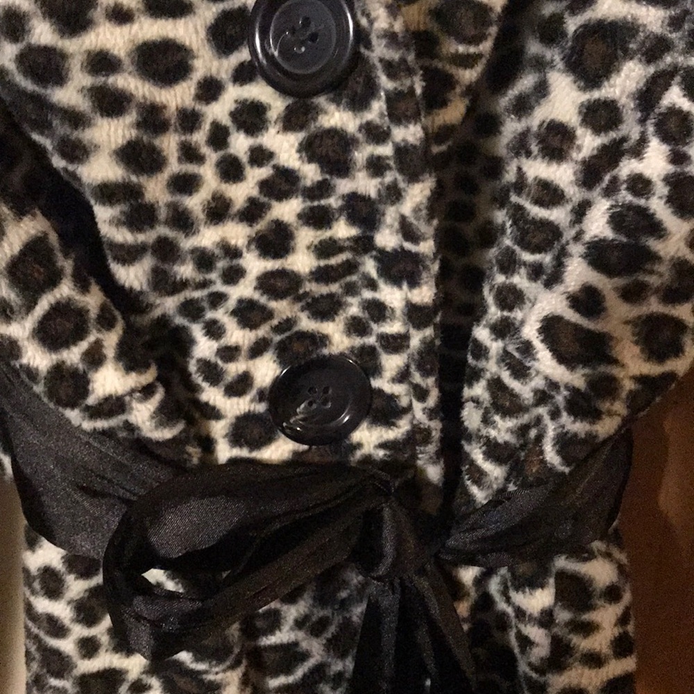 Leopard Print Long Spring Jacket - image 3